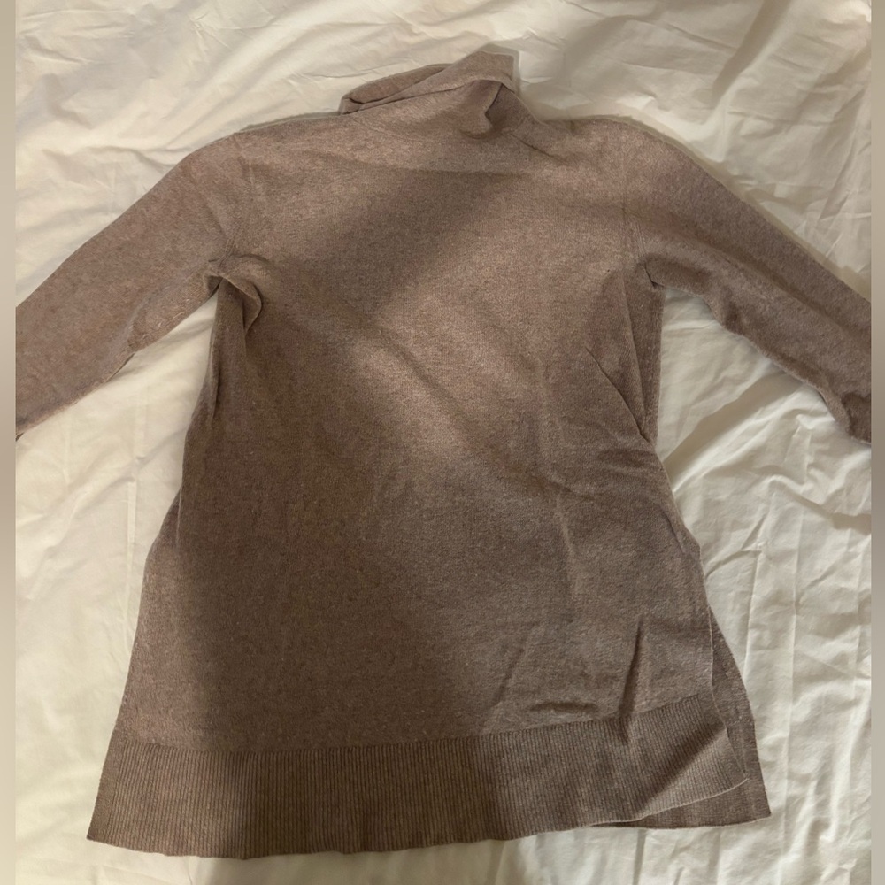 Ann Taylor Beige Turtleneck Sweater